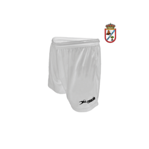 Pantalón corto baloncesto blanco rasán